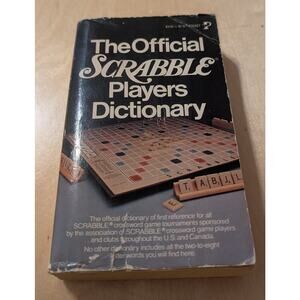 🎃1978 Official Scrabble Players Dictionary